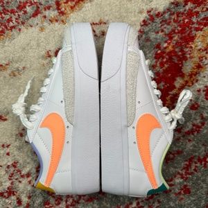 NWOB Nike Blazer Low Platform Shoes